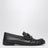 Mocassins Double L noirs en cuir de veau