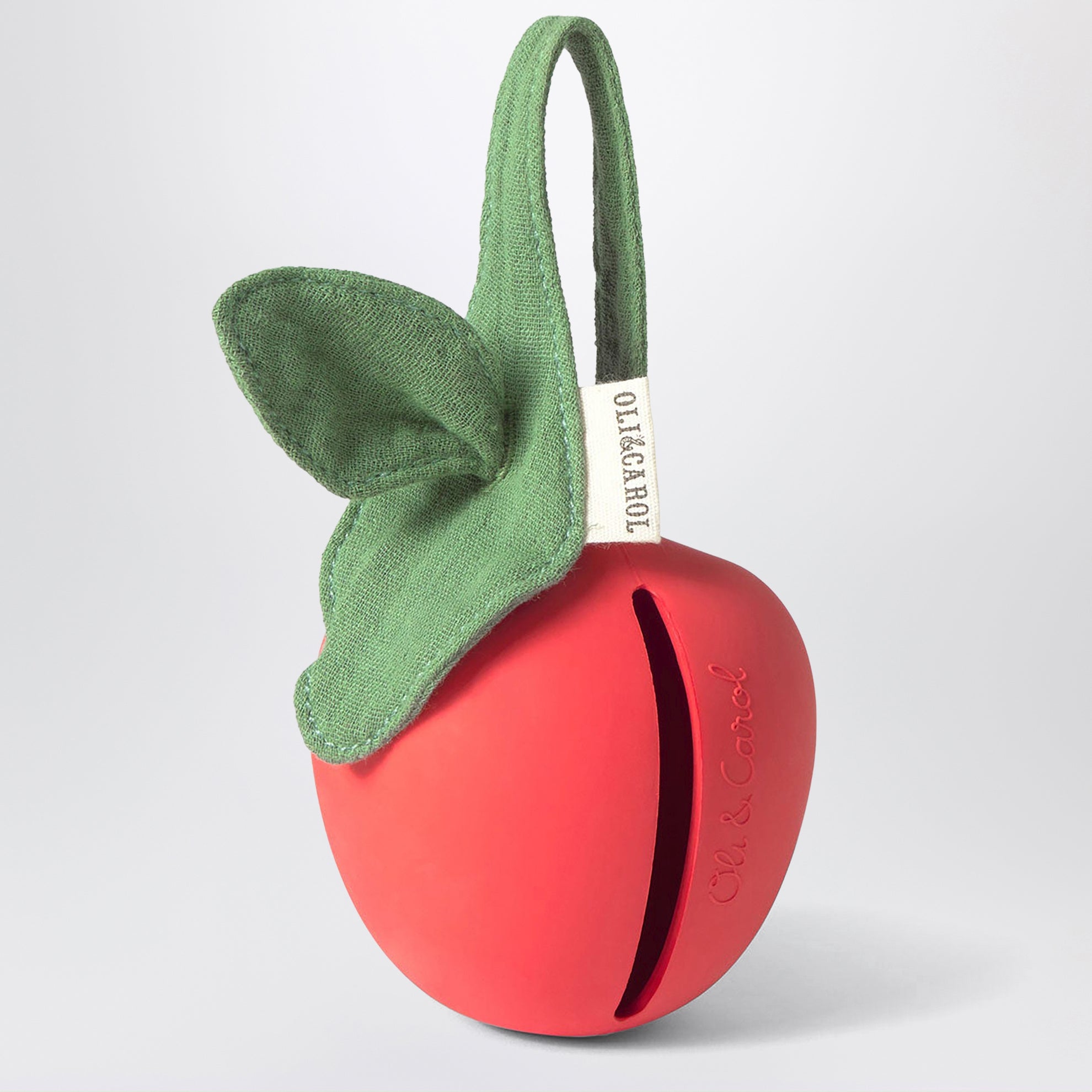 Apple-shaped pacifier case