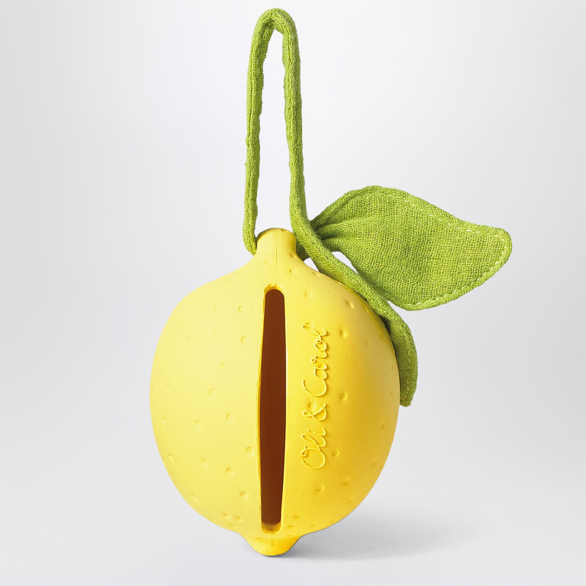 Lemon-shaped pacifier case