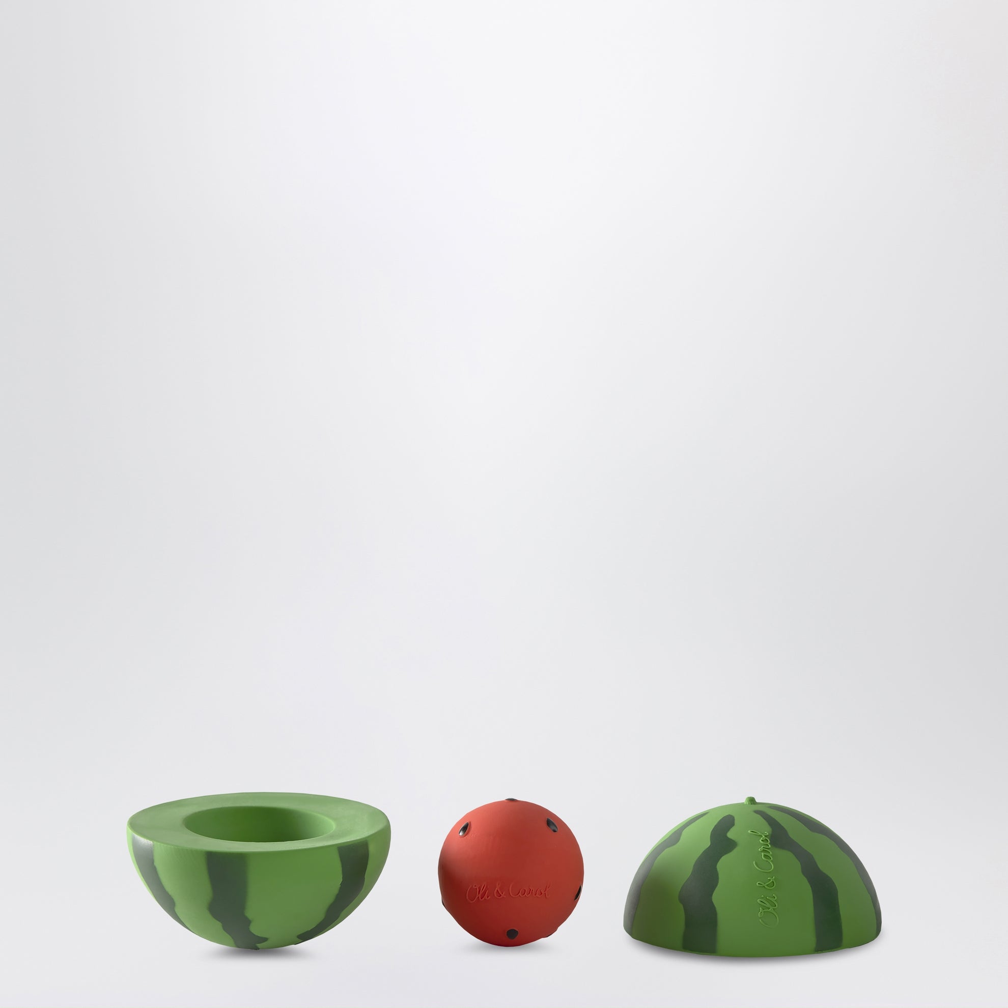 Gioco impilabile Watermelon con pallina con sonaglio