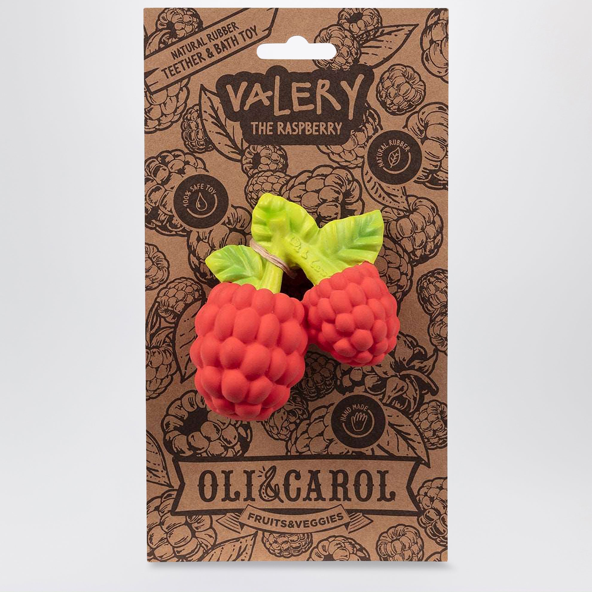Anneau de dentition Valery framboise