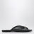 Slides Pebble Soft aus Lammnappa in Schwarz