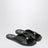 Slides Pebble Soft aus Lammnappa in Schwarz