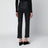 Black Le Sleek Straight trousers