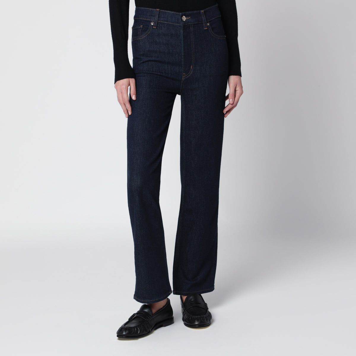 Jean Le Sleek Straight bleu Rinse