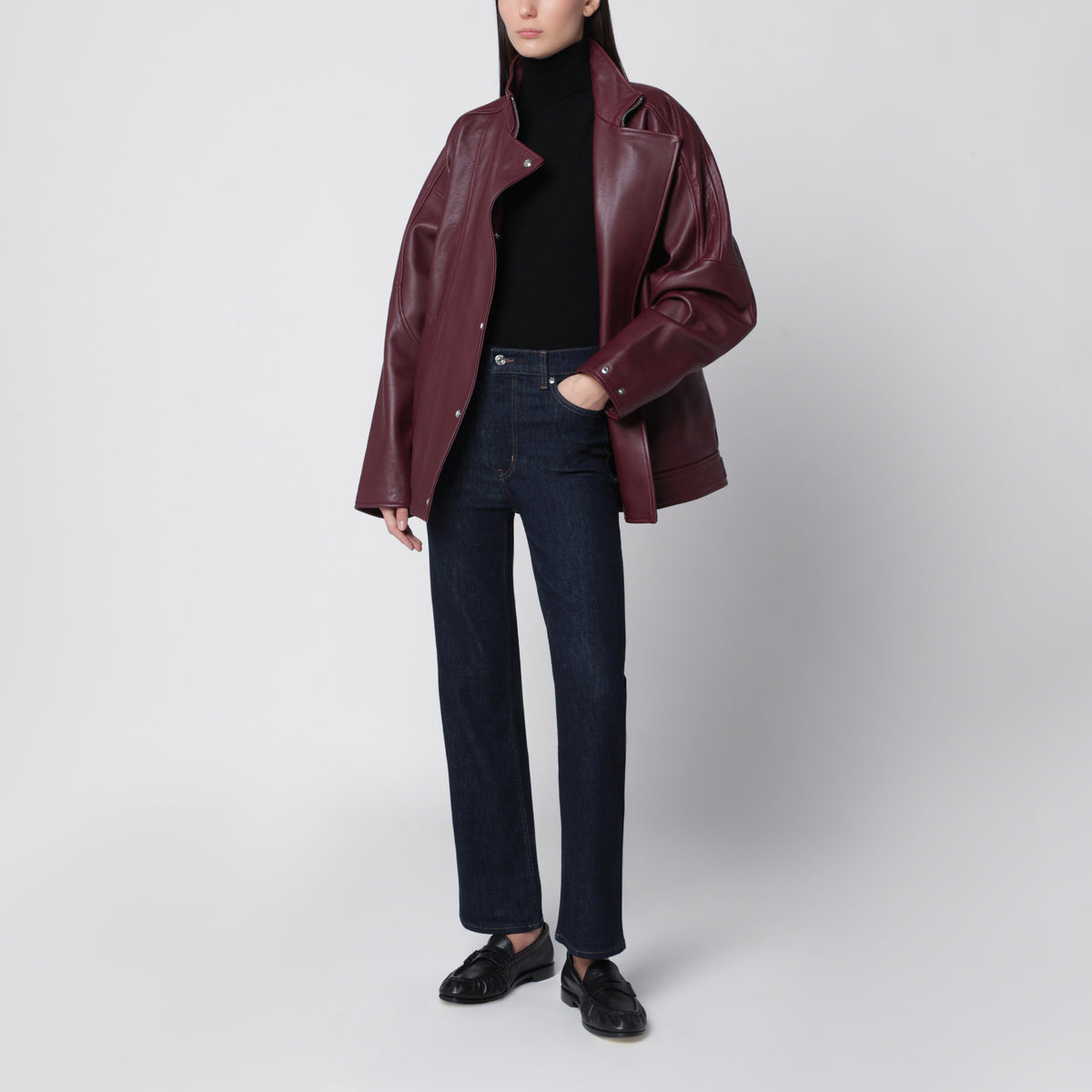Jean Le Sleek Straight bleu Rinse