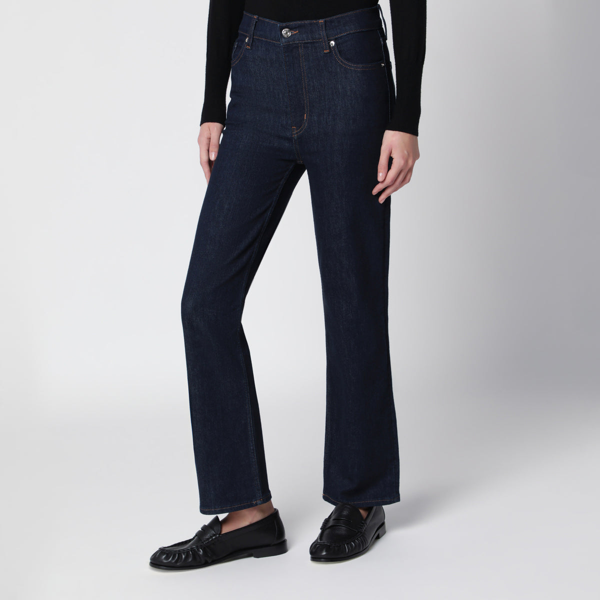 Jean Le Sleek Straight bleu Rinse