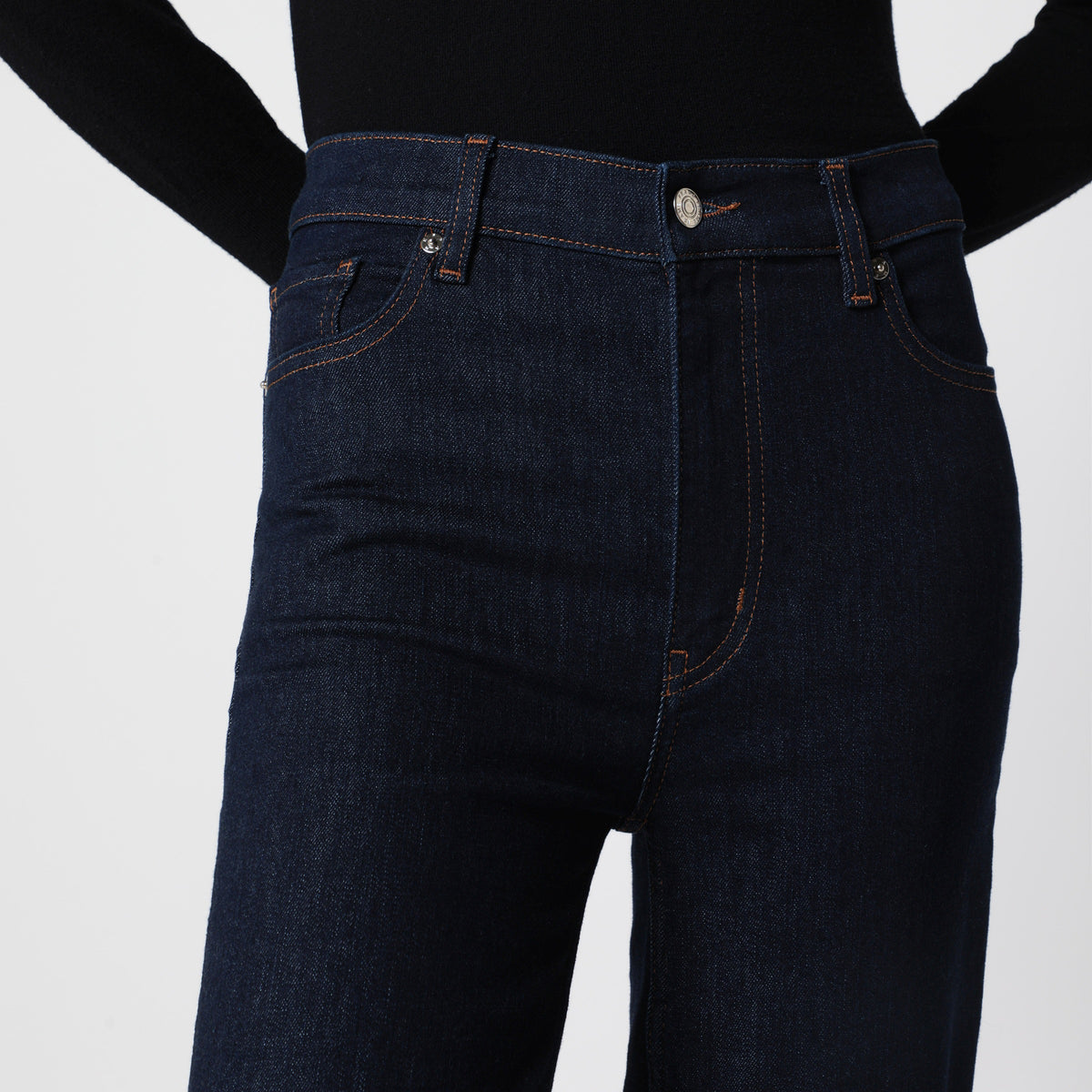 Jean Le Sleek Straight bleu Rinse