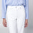 Weiße Jeans Le Slim Palazzo
