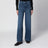 Le Slim Palazzo Jeans in Aubade aus Stretch-Denim