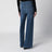 Le Slim Palazzo Jeans in Aubade aus Stretch-Denim