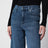 Le Slim Palazzo Jeans in Aubade aus Stretch-Denim