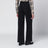 Black Le Slim Palazzo trousers