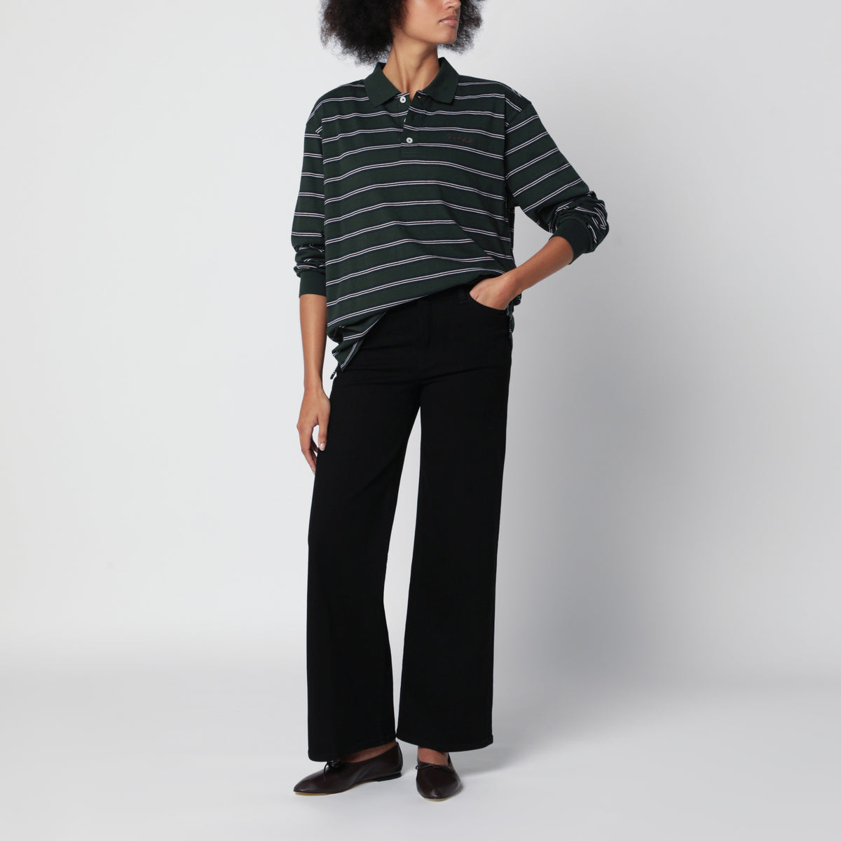 Pantalon Le Slim Palazzo noir