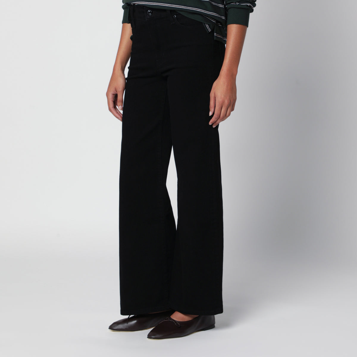 Pantalon Le Slim Palazzo noir