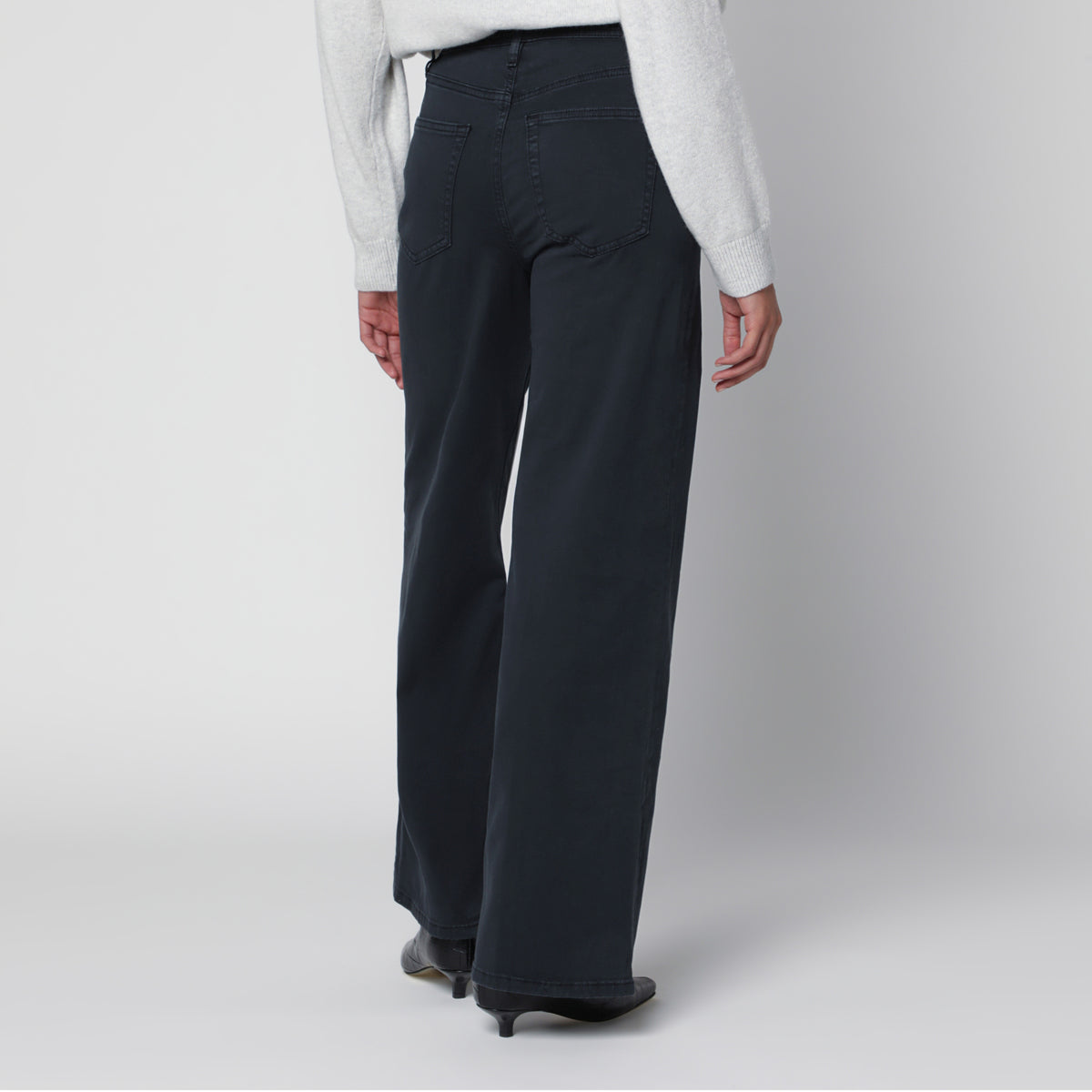 Pantalon Le Slim Palazzo Harbor Pocket bleu marine