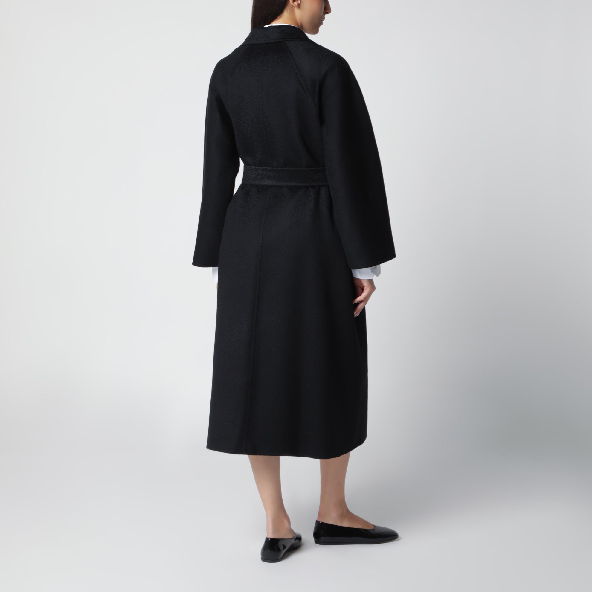 Ludmilla Icon Coat nero in cashmere
