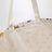 Cotton maxi tote bag with little animals
