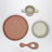 Vivi tableware set pink/ecru
