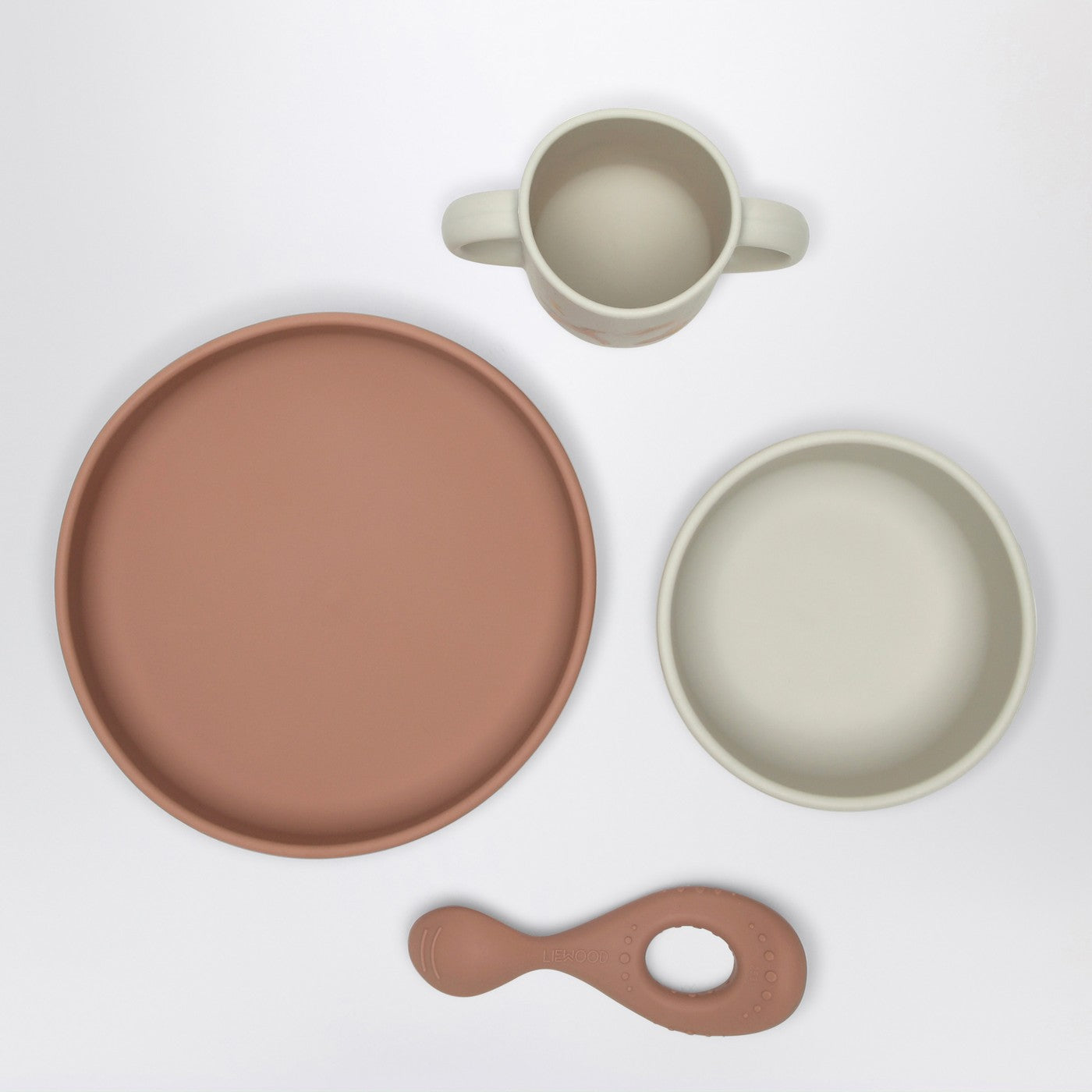 Vivi tableware set pink/ecru