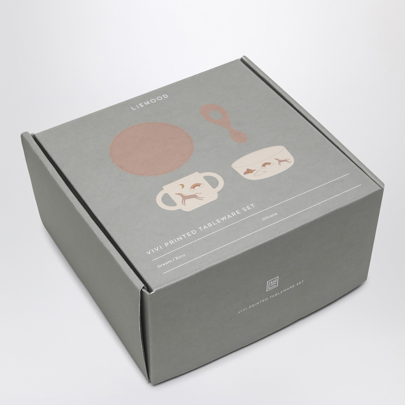 Vivi tableware set pink/ecru