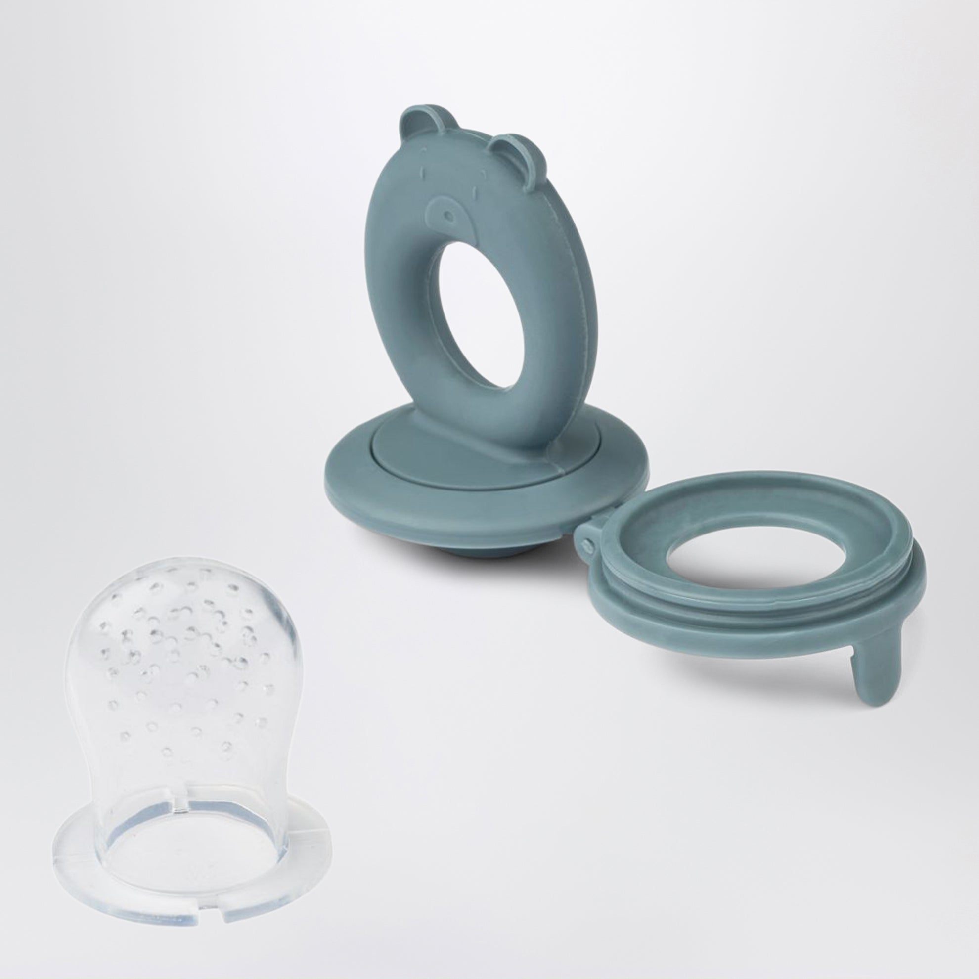 Set aus zwei Miranda Lebensmittelbehältern in Blau/Grau