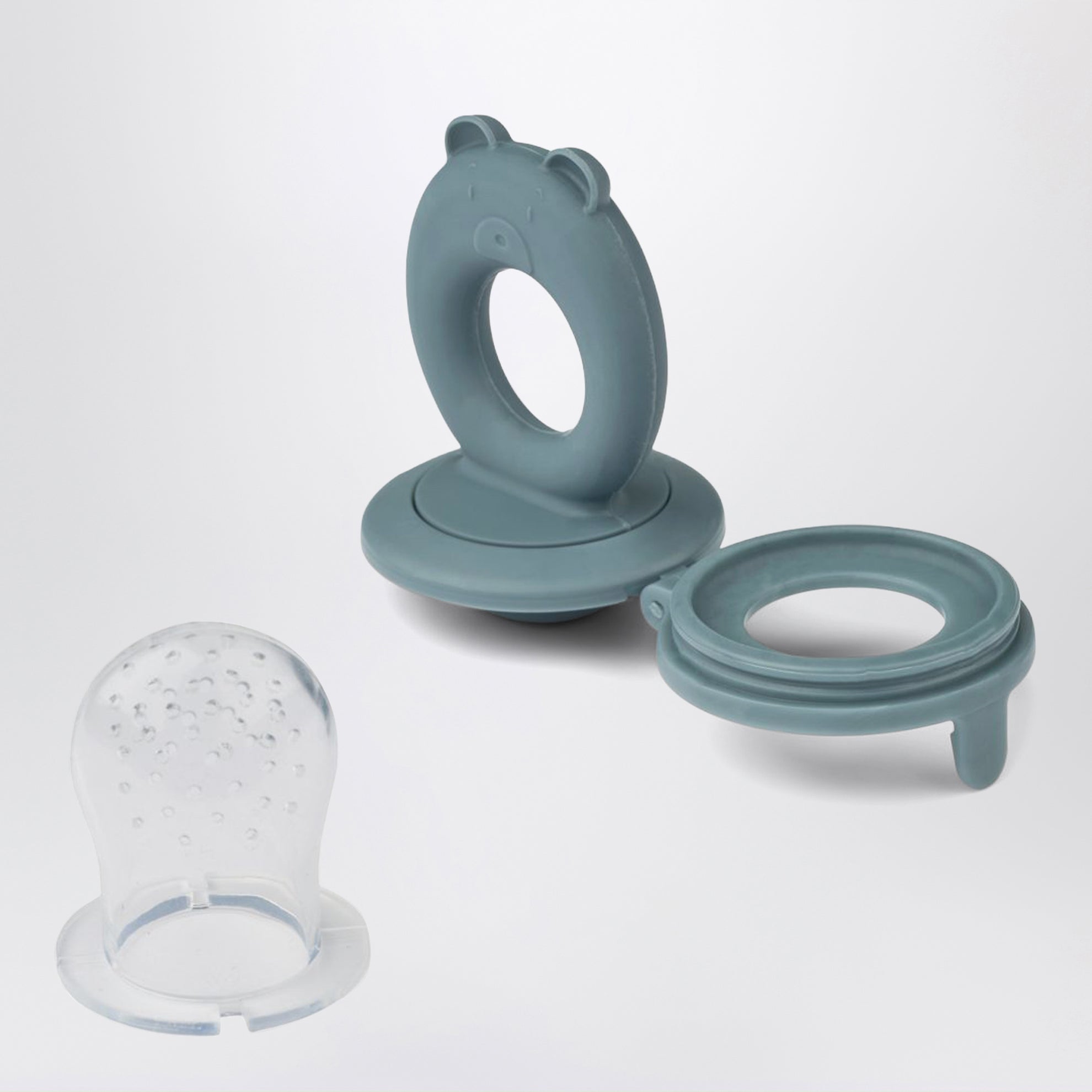 Set di due contenitori per alimenti Miranda blu/grigio