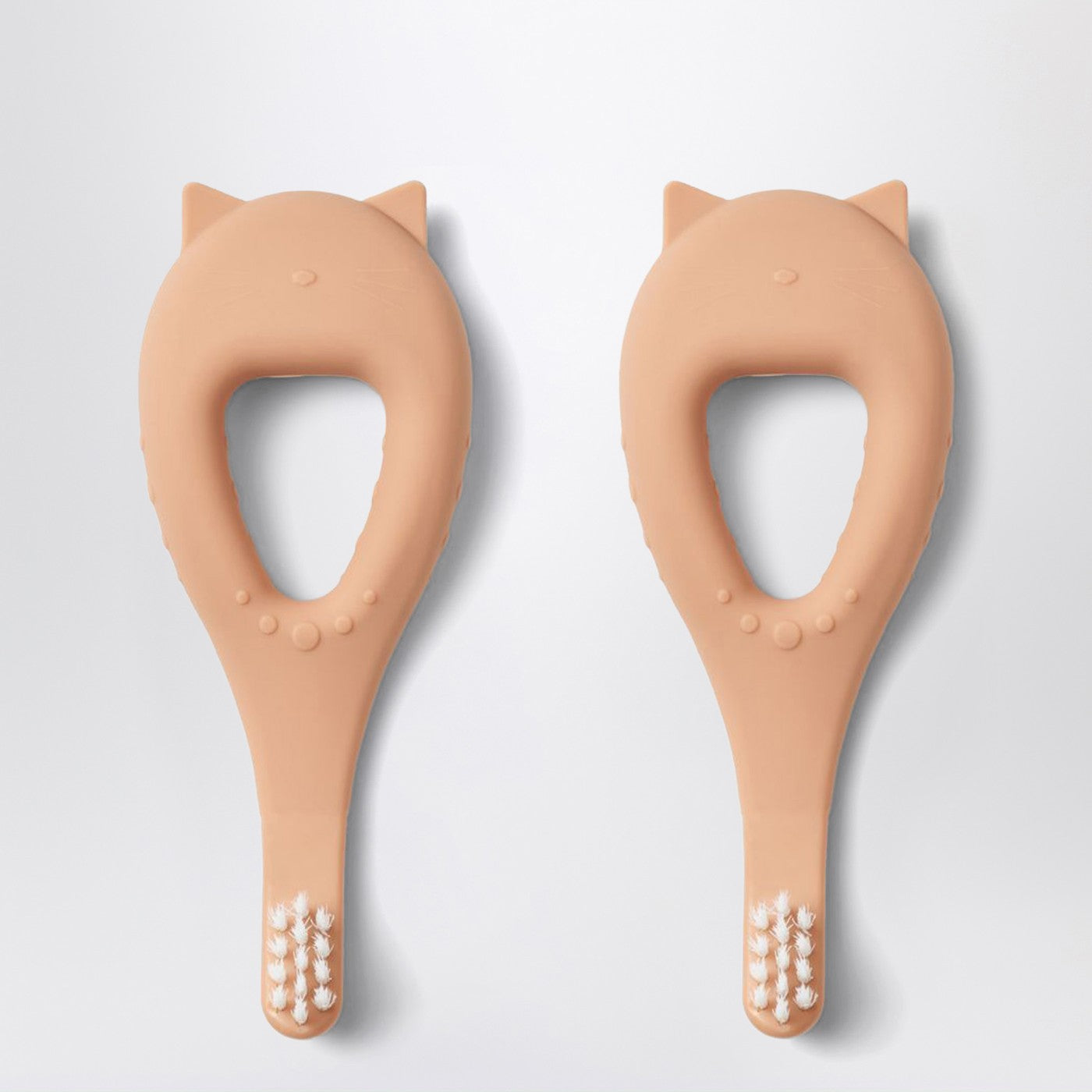 Set of two Janelle pink toothbrushes