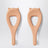 Set of two Janelle pink toothbrushes