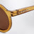 Runde Sonnenbrille Darla in Senfgelb
