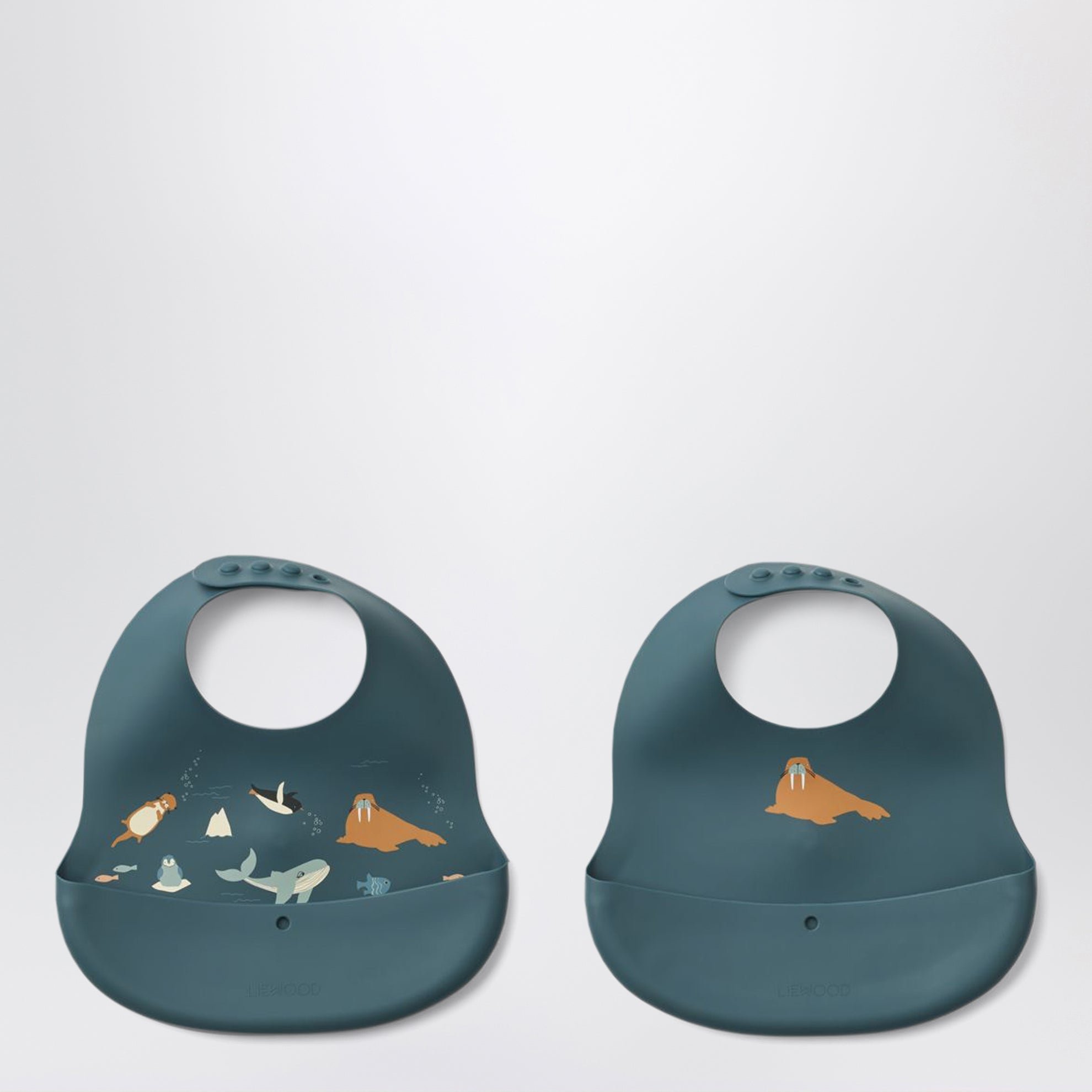 Set de 2 bavoirs Ember Arctic Sea/Ocean View