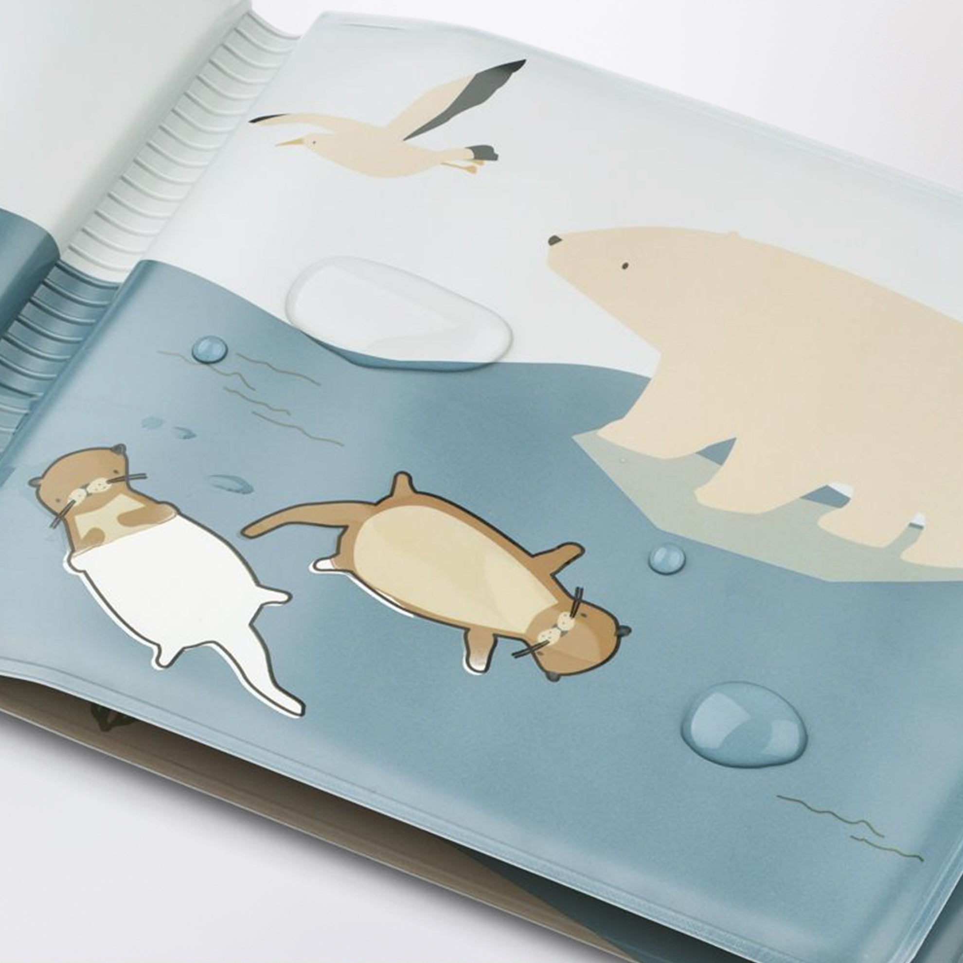 Libro da bagno Waylon Arctic Sea/Ocean View