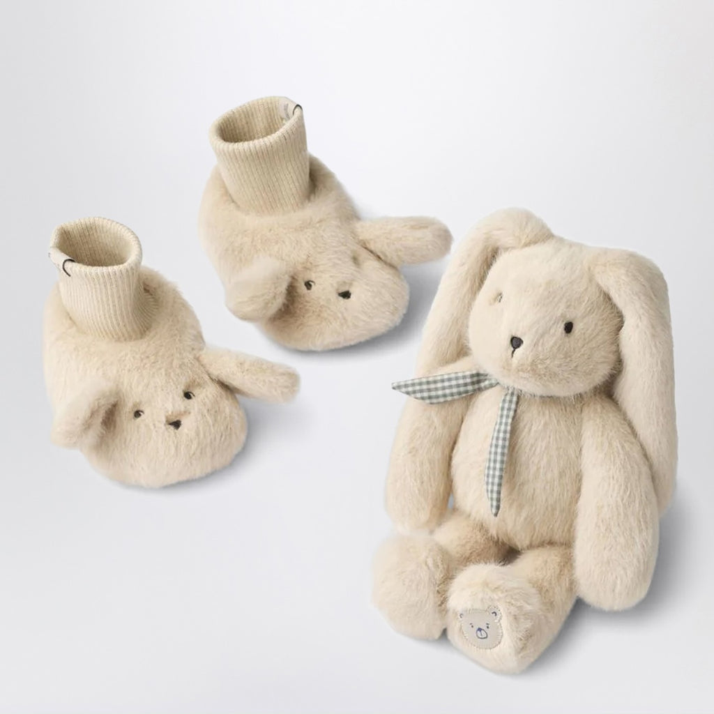 Liewood Beth Rabbit slipper and plush set | TheDoubleF
