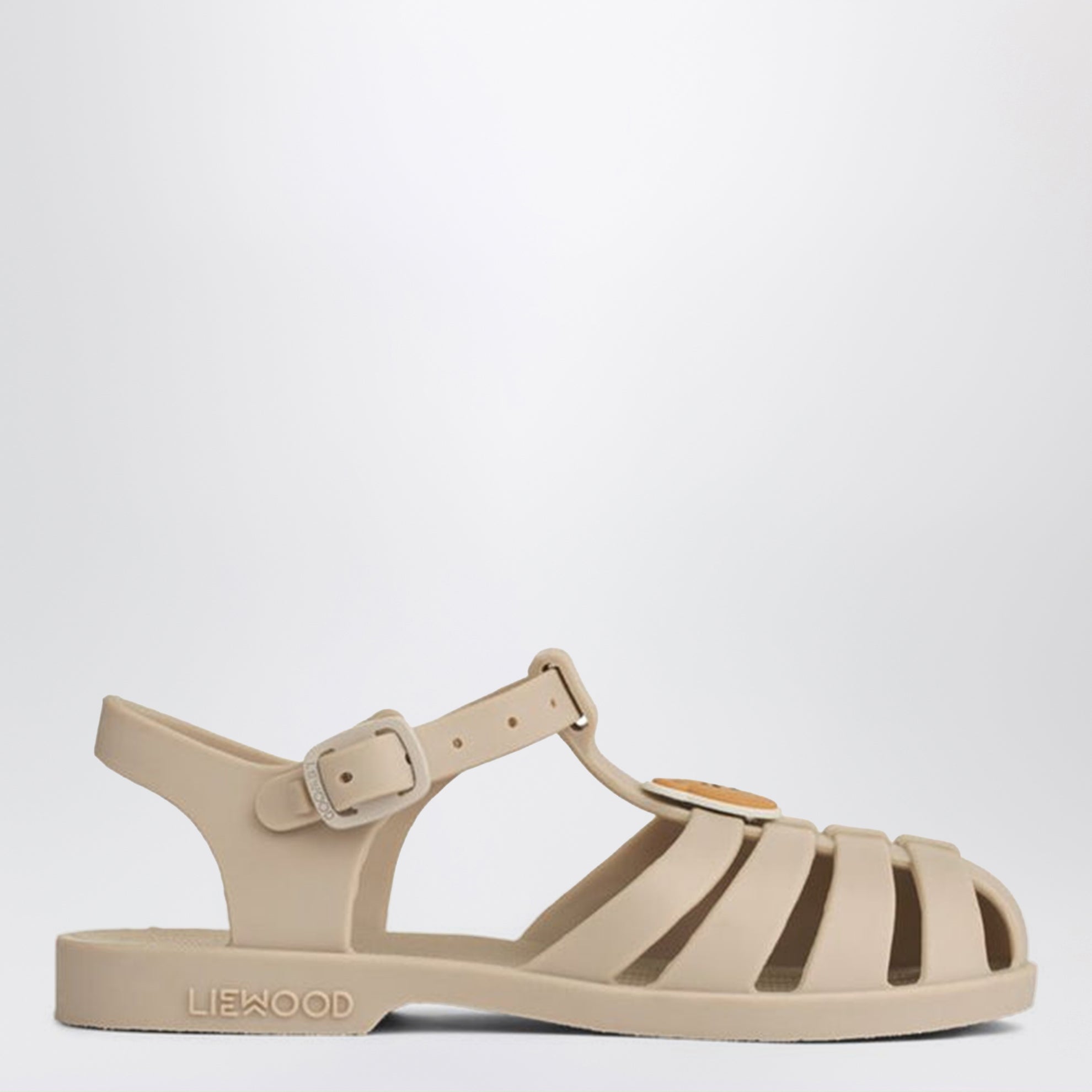 Sandales Bre beige sable avec charm ourson