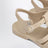 Sandales Bre beige sable avec charm ourson