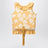 Gelbe Schwimmweste mit Blumenprint
