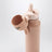 Gourde isotherme Falk rose avec bouchon lapin
