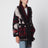 Cardigan Icon jacquard in cashmere marrone sabbia