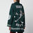 Cardigan vert forêt en laine avec Bugs Bunny et Sylvester