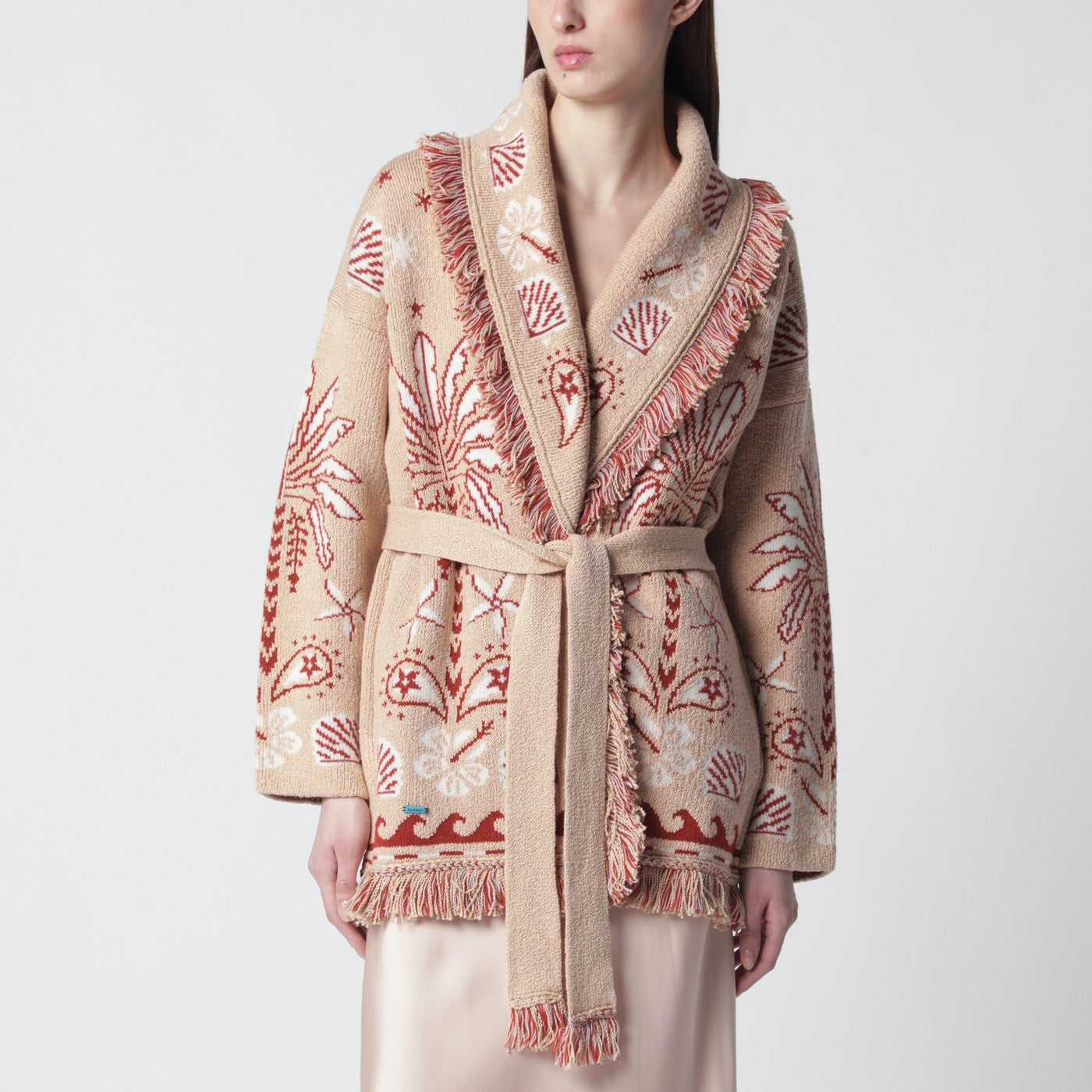 Cardigan Echoes Of The Island coloris sable