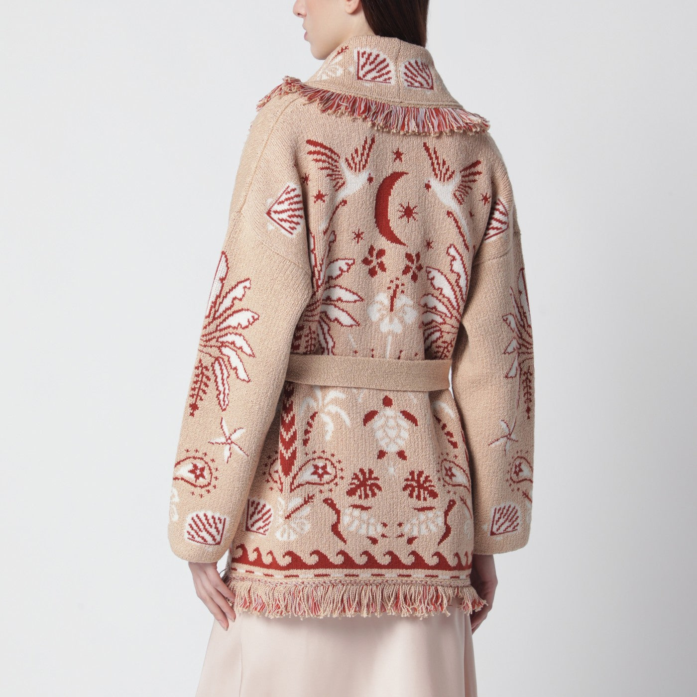 Cardigan Echoes Of The Island coloris sable