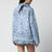 Maglione con motivo jacquard bandana azzurro