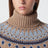 Dolcevita Sweet Winter beige e blu in lana