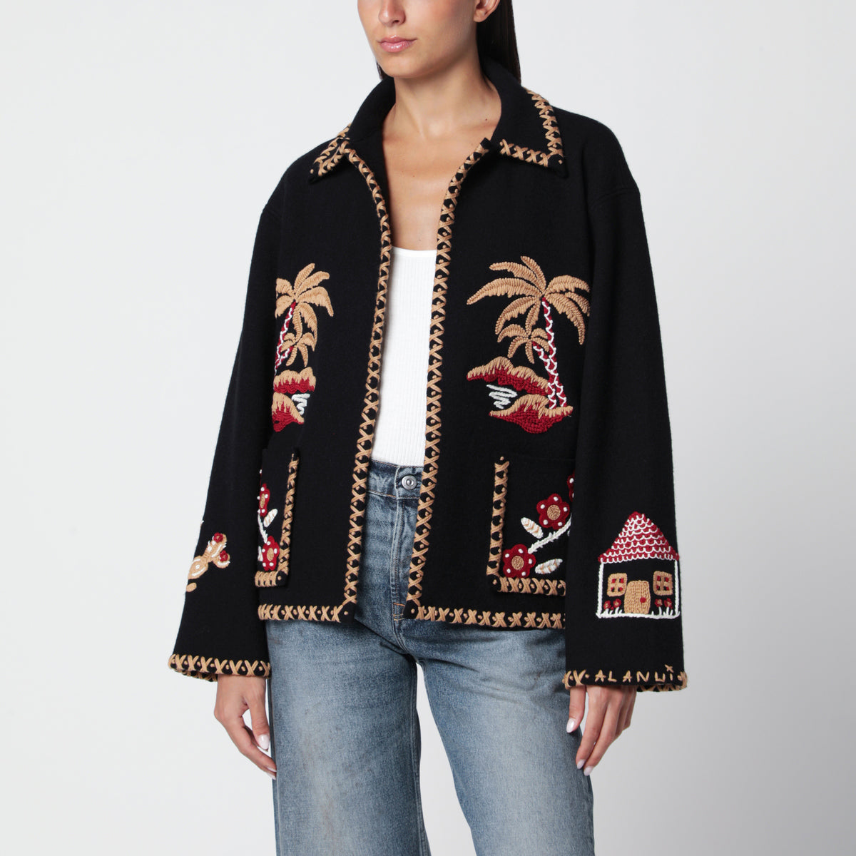 Remember Me black virgin wool jacket