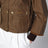 Beadnell waxed cropped jacket in sand