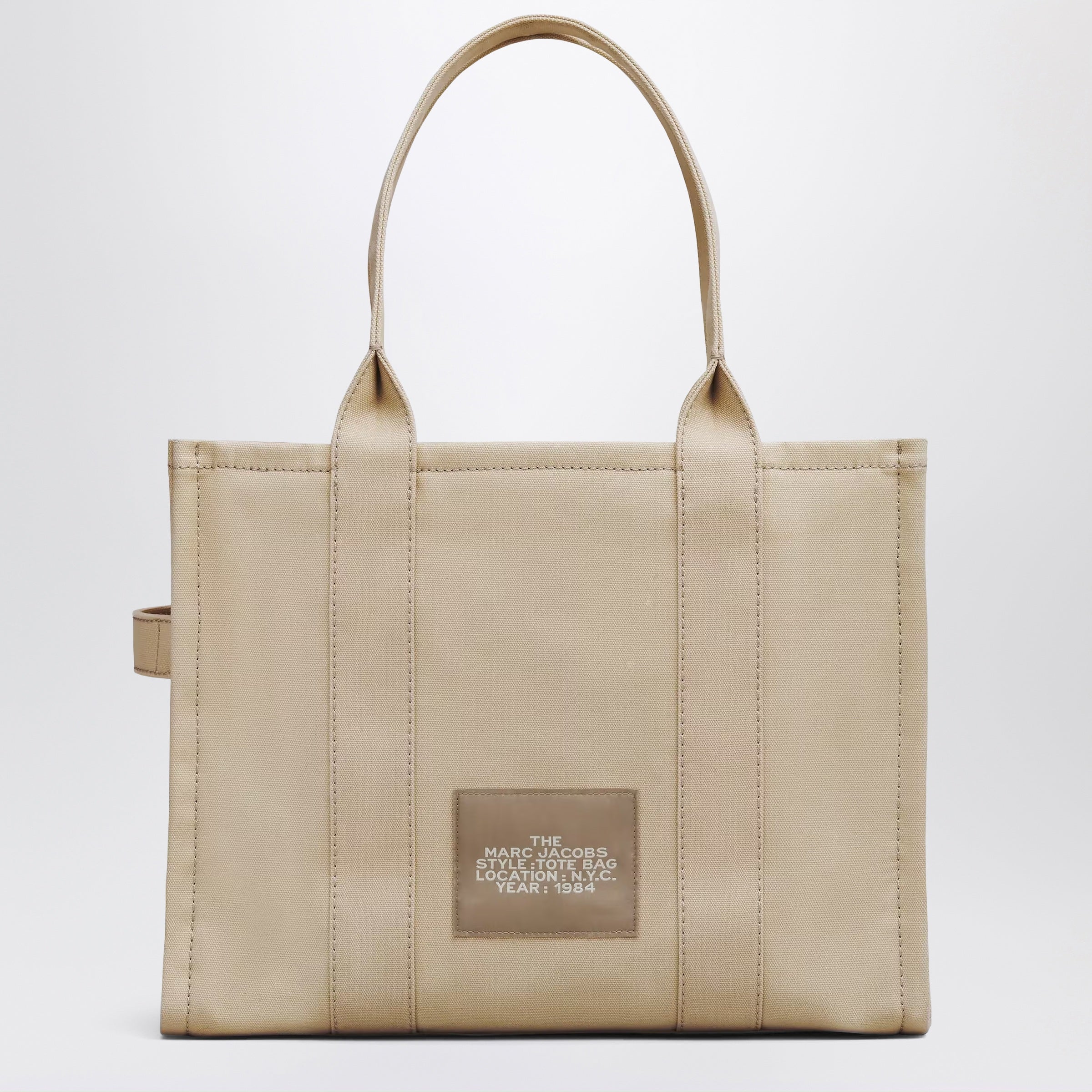 MARC JACOBS Beige canvas large Tote Bag | TheDoubleF