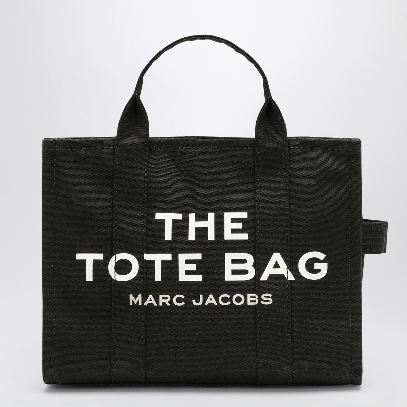 Black canvas Medium Tote Bag