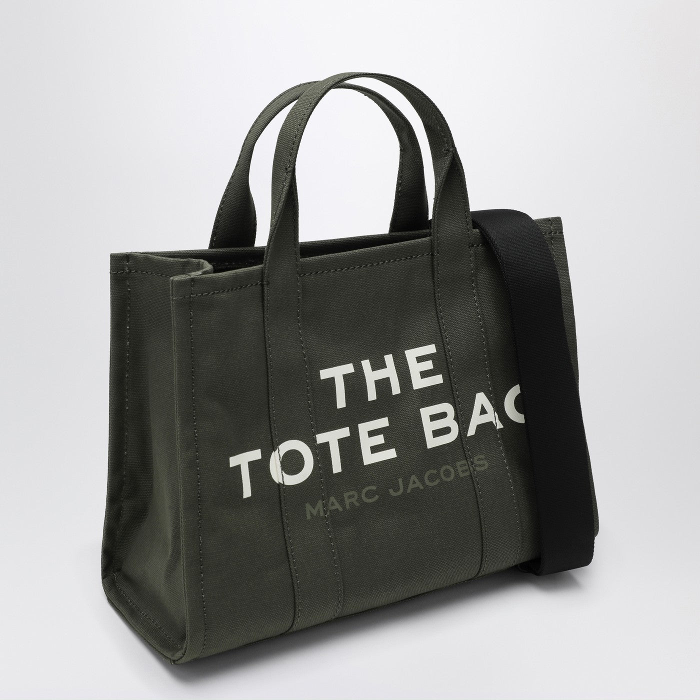 Medium Forest Green canvas tote bag