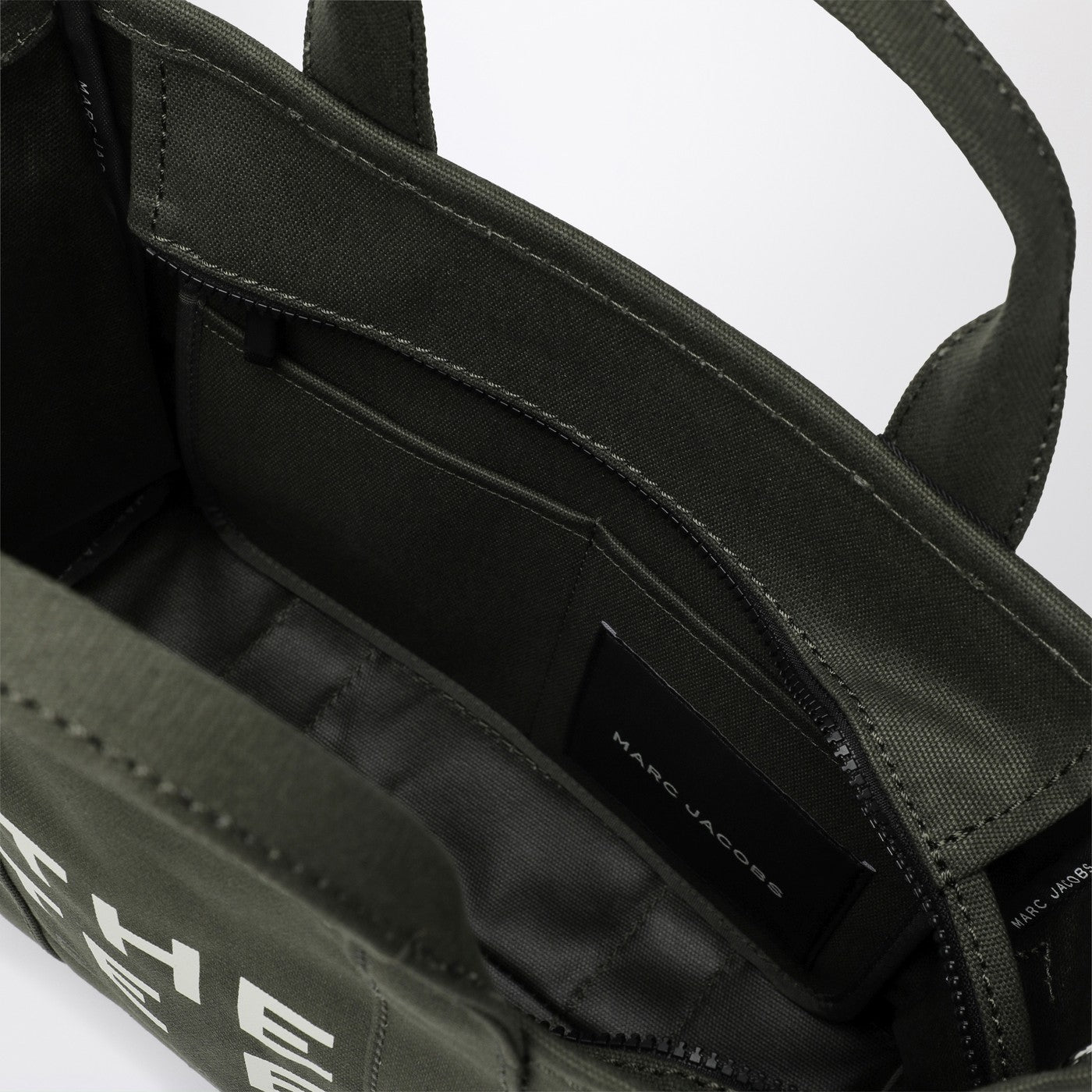 Medium Forest Green canvas tote bag