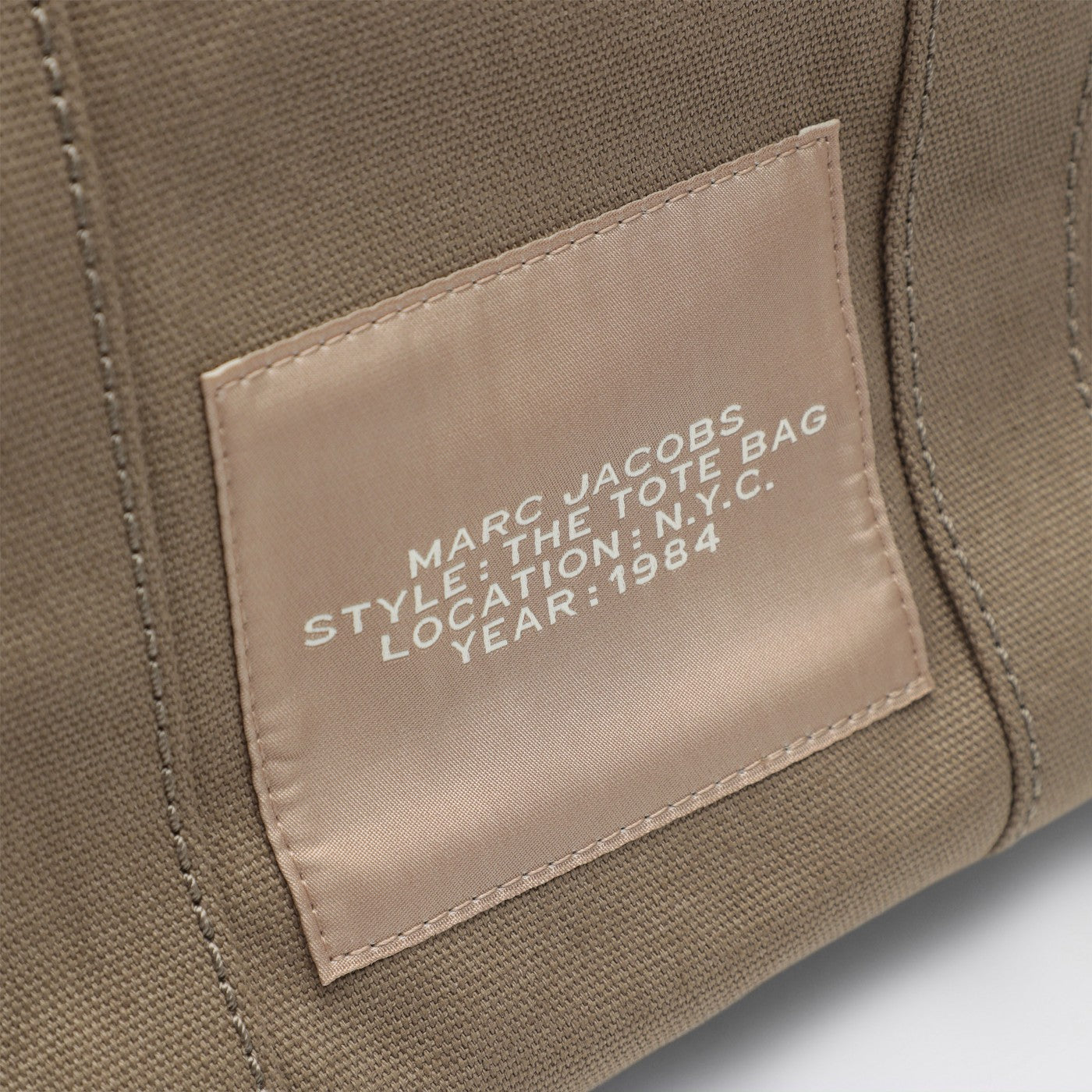 The Medium Tote Bag in slate green canvas